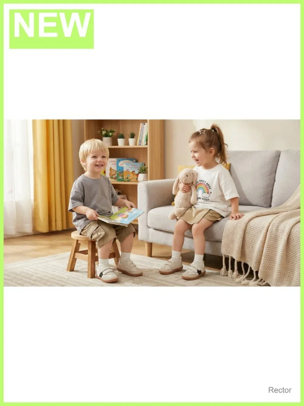 Toddler Wide Toe Box Barefoot Sneakers Canvas Hook & Loop Athletic